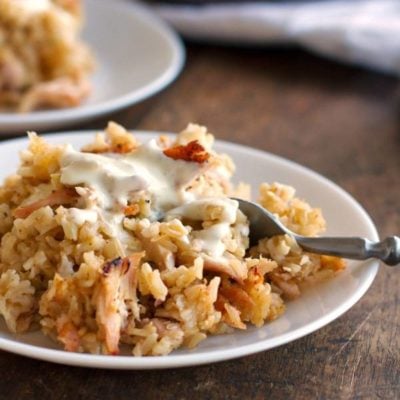 chicken and rice casserole