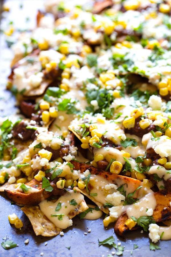 Sweet Potato Nachos.