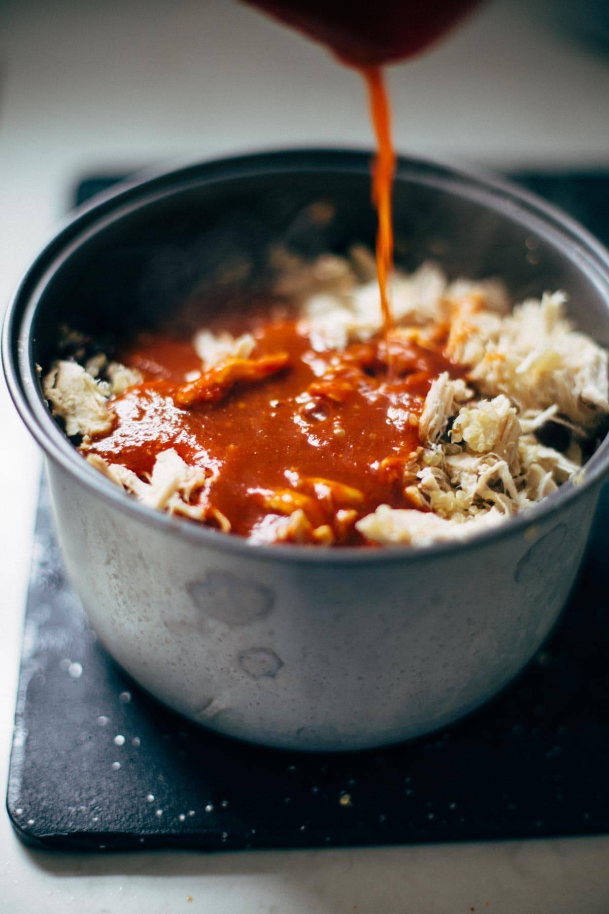 You won't believe how easy this recipe is! Comfort food meets REAL food with healthy, simple ingredients. SO deliciously good! | pinchofyum.com