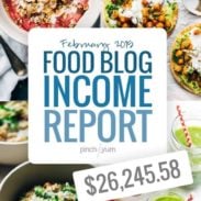 Pinch of Yum Traffic and Income Report - February 2015 | pinchofyum.com